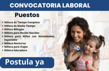 Se Busca Niñera Responsable y Confiable